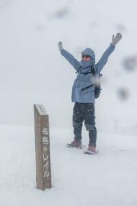 赤坂山雪山登山