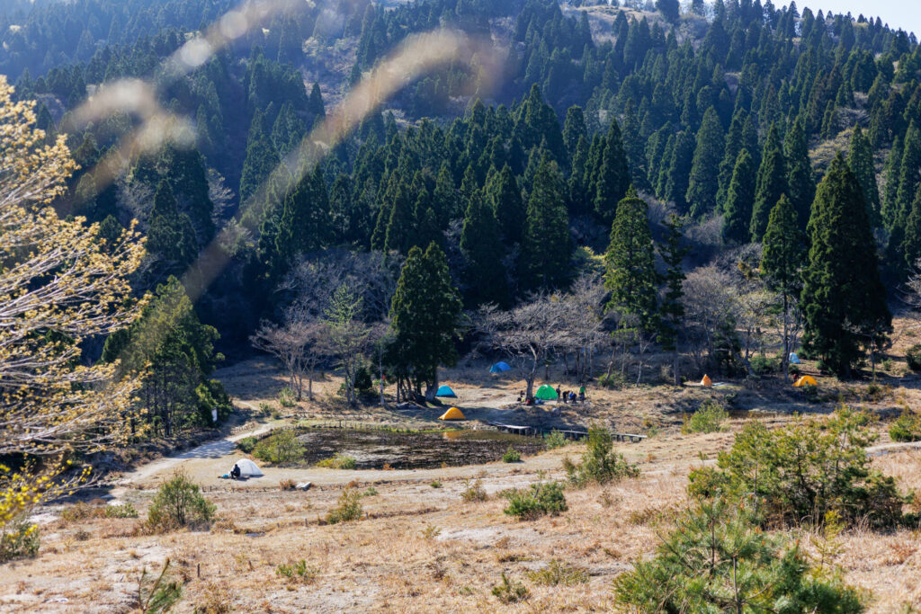 比良比叡トレイルのテント泊旅<1泊2日全山スルーハイク> 八雲ヶ原