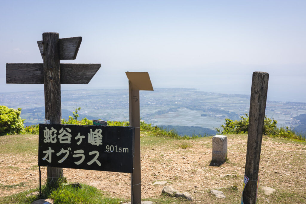 比良比叡トレイルの山旅<1泊2日のテン泊全山スルーハイク>