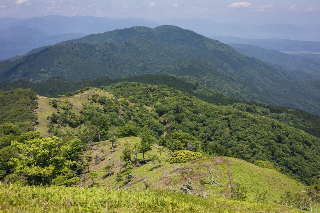 比良比叡トレイルの山旅<1泊2日のテン泊全山スルーハイク>