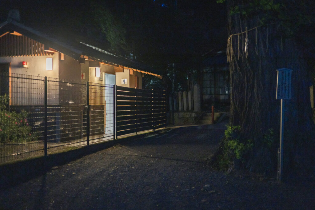 比良比叡トレイルの山旅<1泊2日のテン泊全山スルーハイク> 還来神社