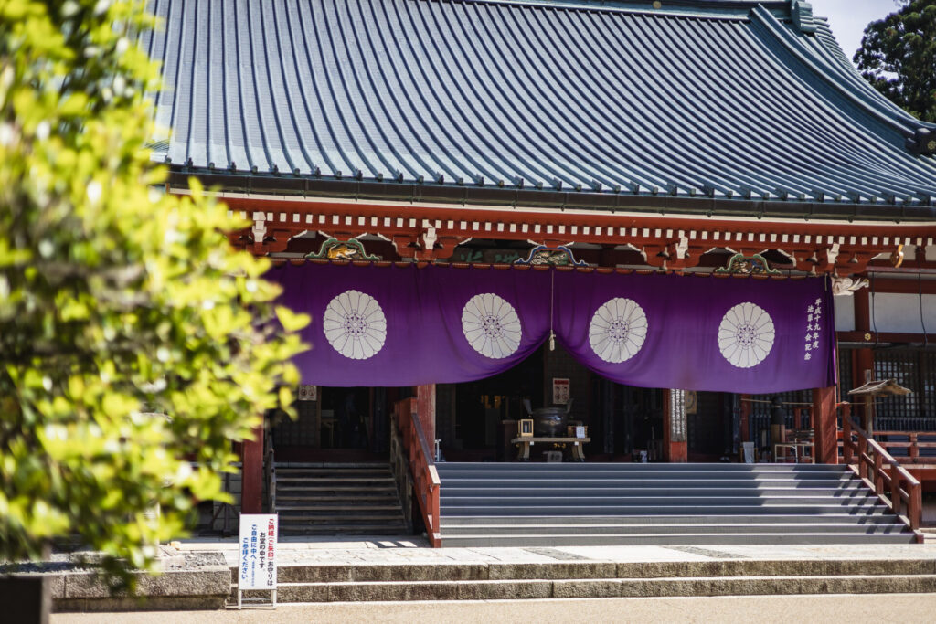 比良比叡トレイルの山旅<1泊2日のテン泊全山スルーハイク> 延暦寺